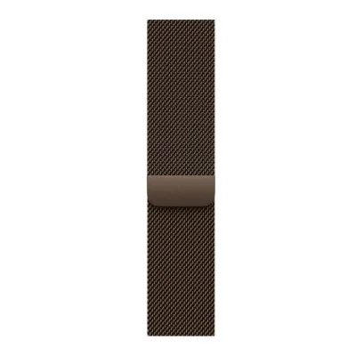 Apple Watch Series 12 GPS + Cellular 46mm Dark Bronze Aluminium Case with Dark Bronze Milanese Loop - M/L